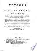 Voyages De C. P. Thunberg, au Japon, par le cap de bonne-esperance, les isles de la Sonde etc