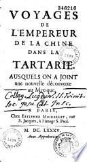 Voyages de l'empereur de la Chine dans la Tartarie