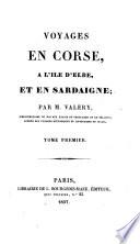 Voyages en Corse, a l ́ille d ́Elbe et en Sardagne