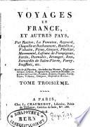 Voyages en France, et autres pays par Racine, La Fontaine [et autres]