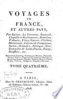 Voyages en France, et autres pays par Racine, La Fontaine [et autres]