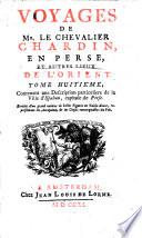 Voyages en Perse, et autres lieux de l'Orient