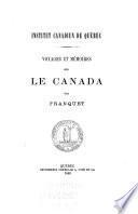 Voyages et mémoires sur le Canada