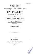 Voyages historiques et littéraires en Italie pendant les années 1826, 1827 et 1828