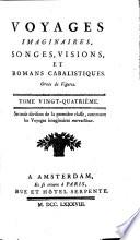 Voyages imaginaires, songes, visions, et romans cabalistiques