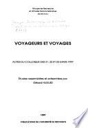 Voyageurs et voyages