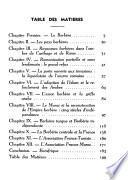 Vue générale de l'histoire berbère