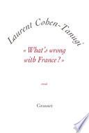 «What's wrong with France ?»