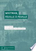 Whitman, feuille à feuille