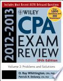 Wiley CPA Examination Review, Problems and Solutions