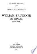William Faulkner en France