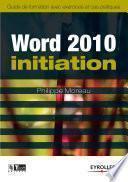 Word 2010 - Initiation