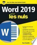 Word 2019 pour les Nuls