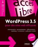 WordPress 3.5 pour des sites web efficaces