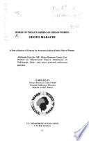 Words of Today's American Indian Women