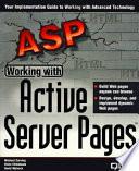Working with Active Server Pages