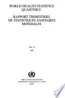 World Health Statistics Quarterly