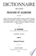 Wörterbuch der französischen und deutschen Sprache