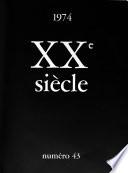 XXe [i.e. Vingtième] siècle