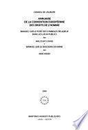 Yearbook of the European Convention on Human Rights/Annuaire de la Convention Europeenne Des Droits de L'homme, Volume 51A (2008)