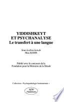 Yiddishkeyt et psychanalyse