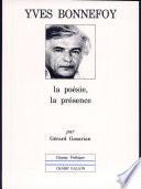 Yves Bonnefoy