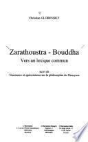 Zarathoustra - Bouddha