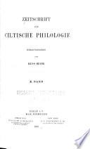 Zeitschrift für celtische Philologie