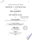 Zend-Avesta, ou plutôt Zen-Daschta expliqué d'après un principe tout à fait nouveau par Ignace Pietraszewski