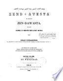 Zend-Avesta, ou plutôt Zen-Daschta expliqué d'après un principe tout à fait nouveau par Ignace Pietraszewski