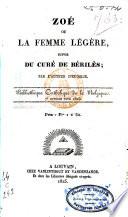 Zoé ou la femme légère