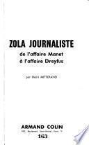 Zola journaliste