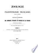 Zoologie et paléontologie françaises (animaux vertébrés), ou Nouvelles recherches sur les animaux vivants et fossiles de la France