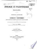 Zoologie et paléontologie Françaises